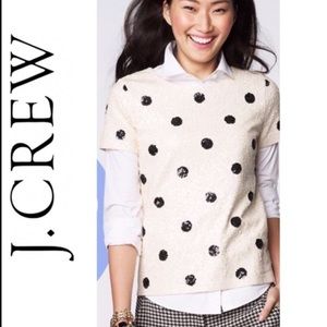 J. Crew Sequin Tee